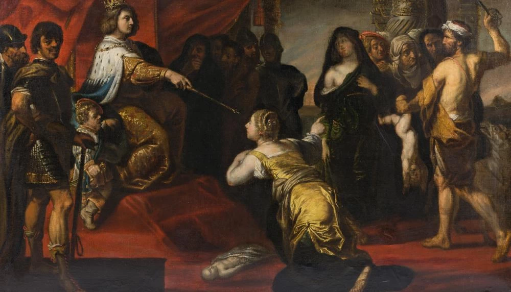 Il giudizio di Salomone - attribuito